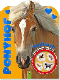 Malbuch: Ponyhof