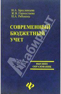Современный бюджетный учет. Учебное пособие