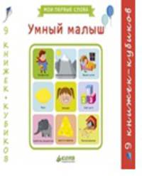 Умный малыш. Мои первые слова (9 книжек-кубиков)
