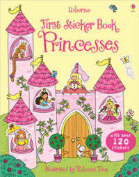First sticker book: Princesses