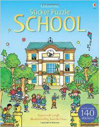 Sticker Puzzle School