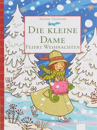 Die kleine Dame feiert Weihnachten