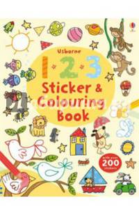 123 Sticker and Colouring Book