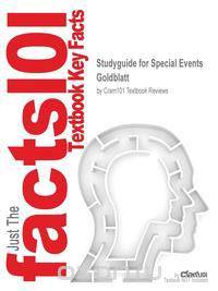 Studyguide for Special Events by Goldblatt, ISBN 9780471396871