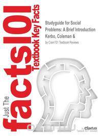 Studyguide for Social Problems