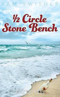 1/2 Circle Stone Bench