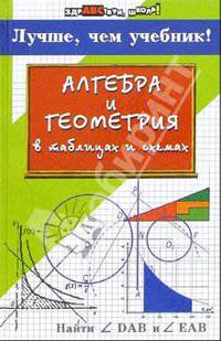 Алгебра и геометрия в таблицах и схемах: лучше, чем учебник