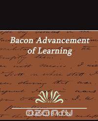 Bacon Advancement of Learning