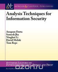 Analysis Techniques for Information Security