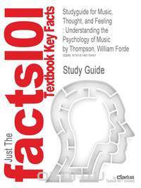 Studyguide for Music, Thought, and Feeling