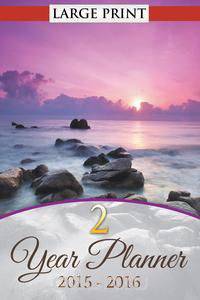 2 Year Planner 2015-2016 (Large Print)