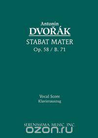 Stabat Mater, Op. 58 - Vocal score