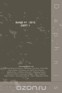Daphnis, Band 41 - 2012, Heft 1
