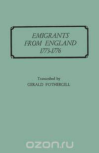 Emigrants from England, 1773-1776