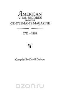 American Vital Records from the "Gentleman