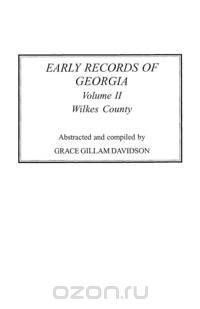 Early Records of Georgia