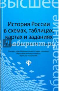 История России в схемах, таблицах, картах и заданиях. Учебное пособие