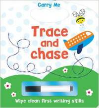 Carry Me Wipe Clean Trace & Chase. Board book