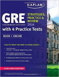 GRE&#174; 2016 Strategies, Practice, and Review with 4 Practice Tests