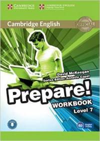 Cambridge English Prepare! Level 7 Workbook