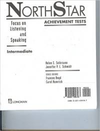 Northstar: Focus on Listening and Speaking: Intermediate Test. Cassette Pack