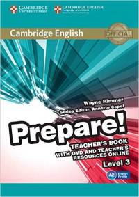 Cambridge English Prepare! Level 3 Teacher's Book and Teacher's Resources Online: Level 3 (+ DVD)