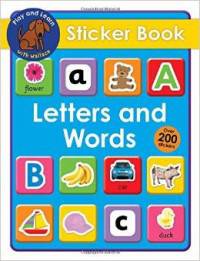 Letters and Words. Sticker book