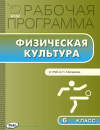 Физическая культура. 6 класс. Рабочая программа к УМК А. П. Матвеева. ФГОС