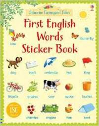 Farmyard Tales First English Words Sticker Book