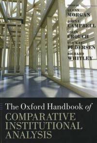 The Oxford Handbook of Comparative Institutional Analysis