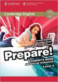 Cambridge English Prepare! Level 4. Student's Book and Online Workbook