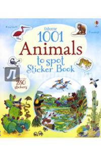 1001 Animals to Spot Sticker Book