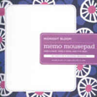 Midnight Bloom Memo Mousepad