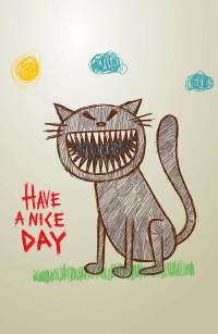 Блокнот для записей Утренний кот А5