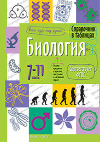 Биология. 7-11 классы. Справочник в таблицах. ФГОС