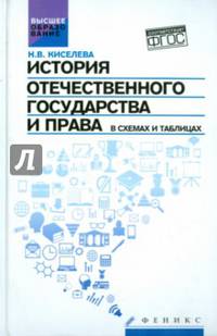 История отечественного государства и права в схемах и таблицах. Учебное пособие