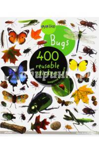 Bugs. Sticker book. 400 reusable stickers