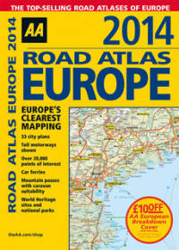 Road Atlas: Europe PB