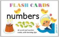 Numbers: 56 Word and Number Cards, with Learning Tips. Flash Cards. Karten