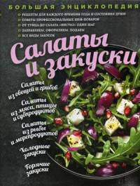 Большая энциклопедия. Салаты и закуски (книга в суперобложке)