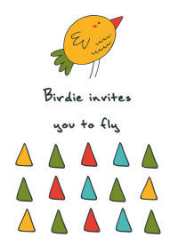 Блокнот для записей &quot;Birdie invites you to fly&quot; (А6)