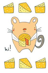 Блокнот для записей "Hi" (А5)