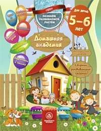 Домашняя академия. Сборник развивающих заданий для детей 5-6 лет