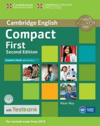 Compact First Student's Book with Answers with Testbank (+ CD-ROM)