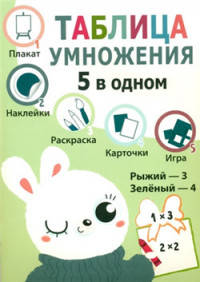 Пять в одном. Таблица умножения