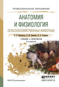 АНАТОМИЯ И ФИЗИОЛОГИЯ СЕЛЬСКОХОЗЯЙСТВЕННЫХ ЖИВОТНЫХ 2-е изд., испр. и доп. Учебник и практикум для СПО