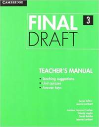 Final Draft Level 3. Teacher's Manual