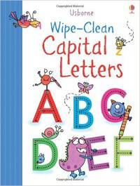 Wipe-Clean Capital Letters