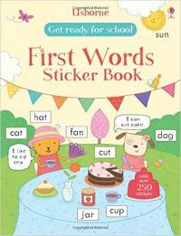 Get Ready for School: First Words Sticker Book