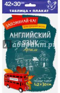 Английский язык. Артикли